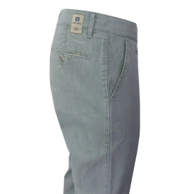 Club of Comfort Chino Broek | Linnen Mint