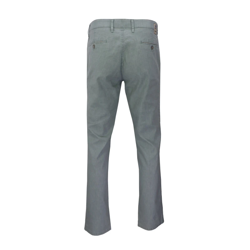 Club of Comfort Chino Broek | Linnen Mint | www.pietkoopmans.nl