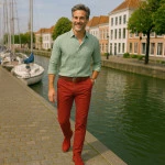Club of Comfort Coldblack Chino | Rood | www.pietkoopmans.nl