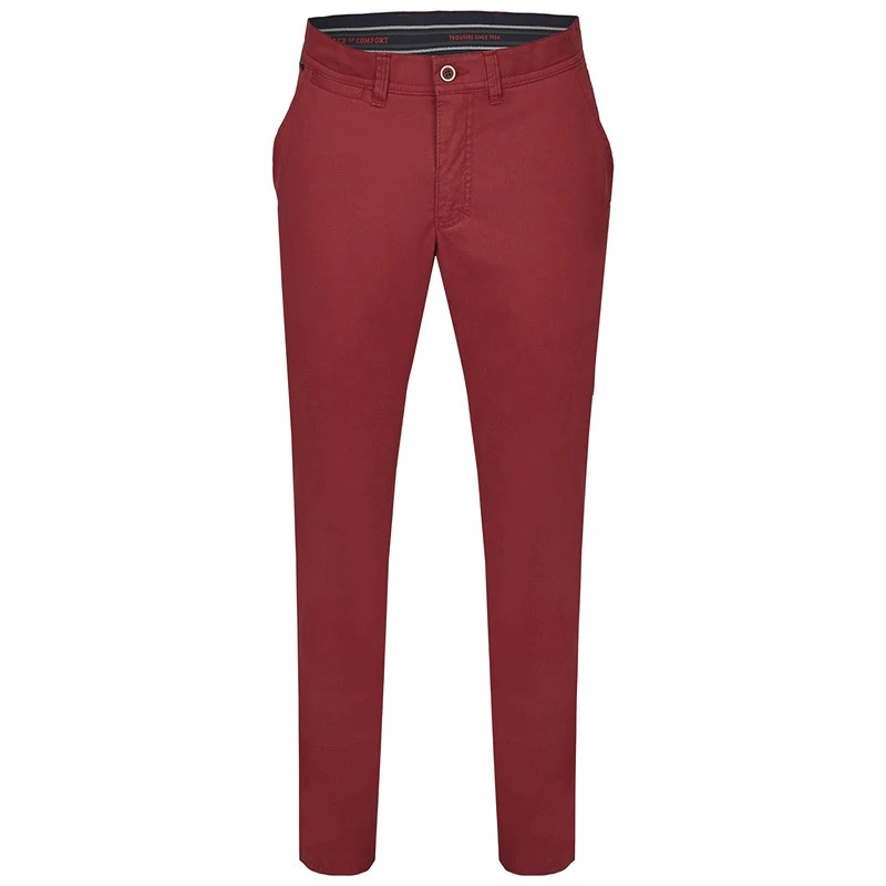 Club of Comfort Coldblack Chino | Rood | www.pietkoopmans.nl