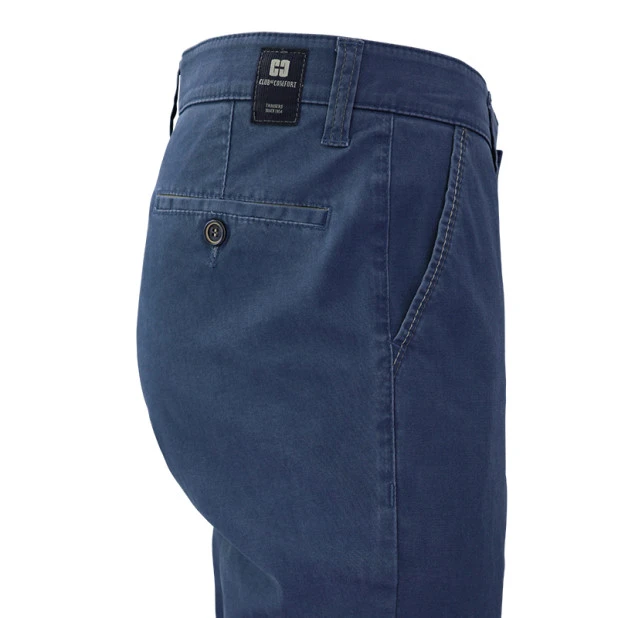 Club of Comfort Chino Broek | Indigo | www.pietkoopmans.nl