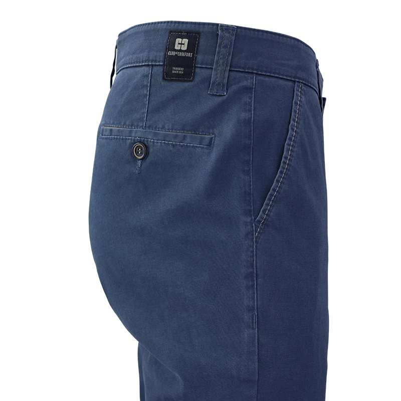 Club of Comfort Chino Broek | Indigo | www.pietkoopmans.nl