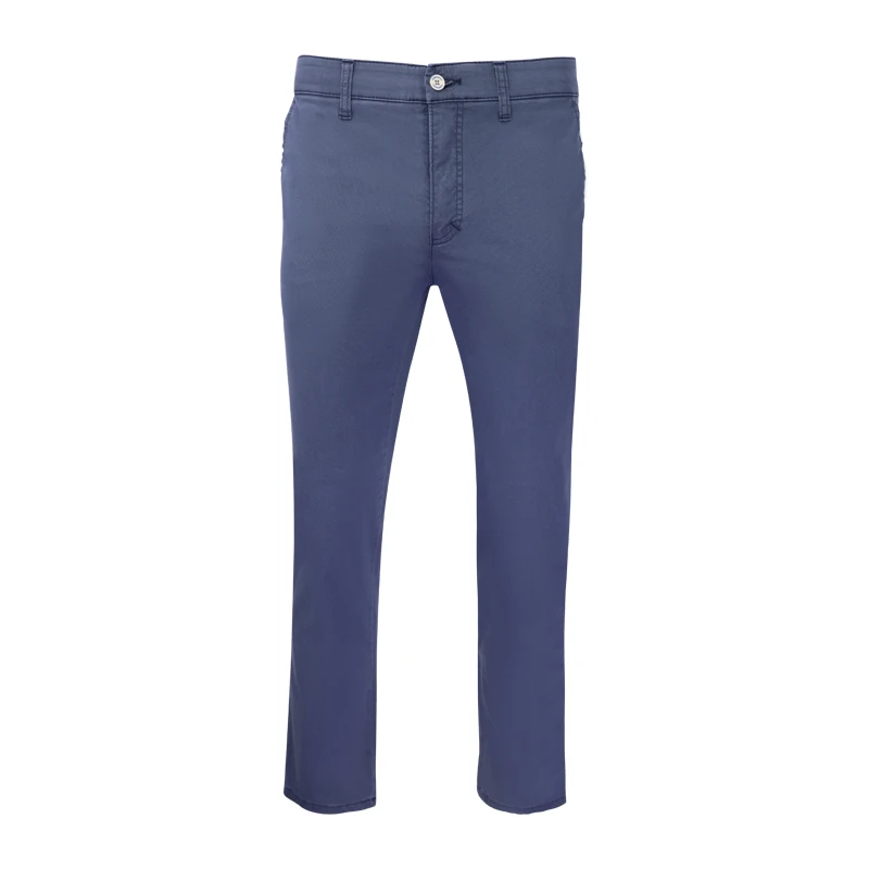 Club of Comfort Chino Broek | Indigo Print | www.pietkoopmans.nl