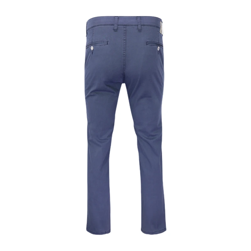 Club of Comfort Chino Broek | Indigo Print | www.pietkoopmans.nl