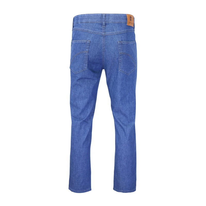 Club of Comfort Zomer Broek |Licht Denim | www.pietkoopmans.nl