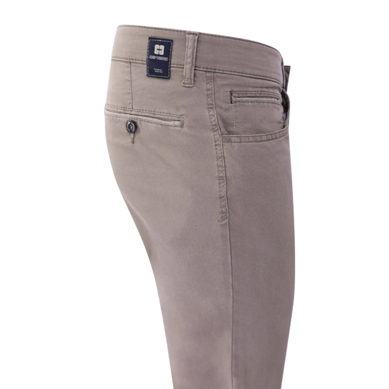 Club of Comfort Zomer Broek | Beige Print | www.pietkoopmans.nl