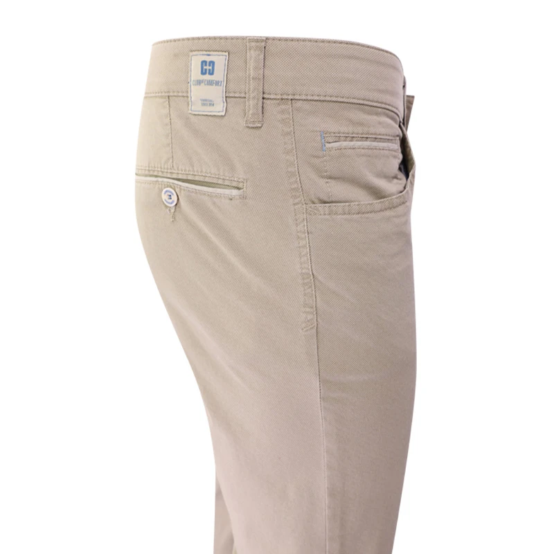 Club of Comfort Zomer Broek | Zand Print | www.pietkoopmans.nl