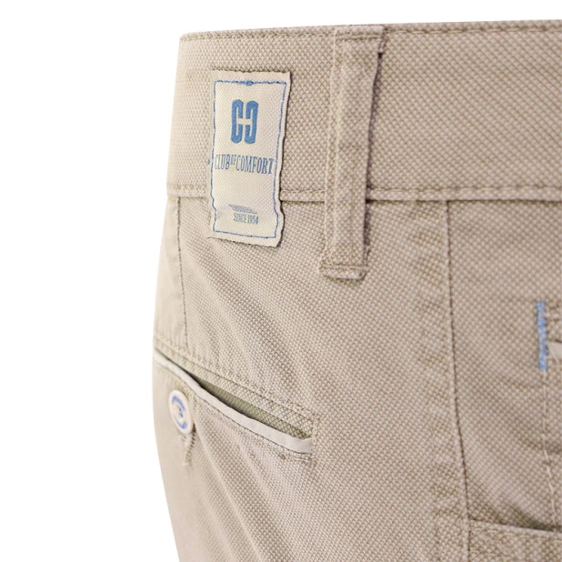 Club of Comfort Zomer Broek | Zand Print | www.pietkoopmans.nl