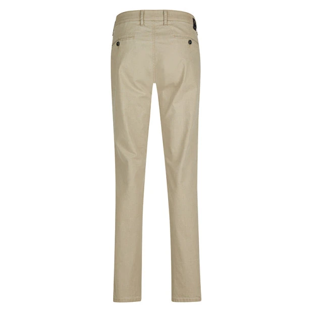 Club of Comfort Zomer Chino | Beige Print | www.pietkoopmans.nl