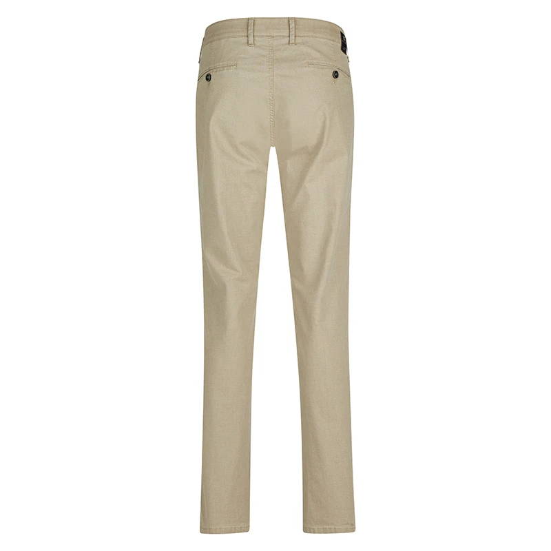 Club of Comfort Zomer Chino | Beige Print | www.pietkoopmans.nl