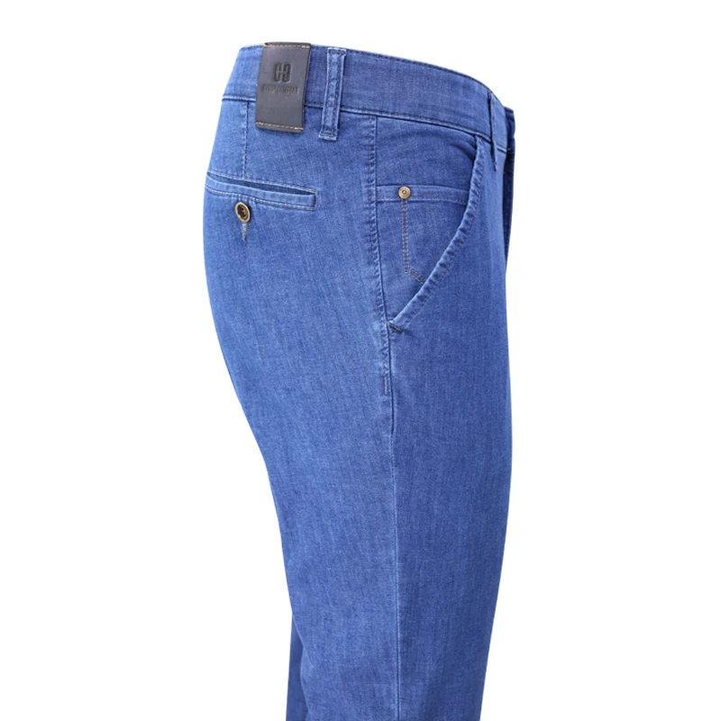 Club of Comfort Zomer Chino | Licht Denim | www.pietkoopmans.nl