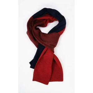 Dante Sjaal Tricot Gebreid | Marine Rood