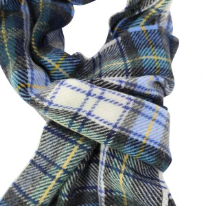 Dante Cashmere Shawl Tartan | Antra Geel Ruit
