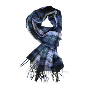 Dante Cashmere Shawl Tartan | Groen Geel Ruit