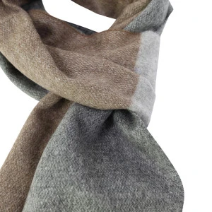 Dante Cashmere Shawl | Grijs Bruin
