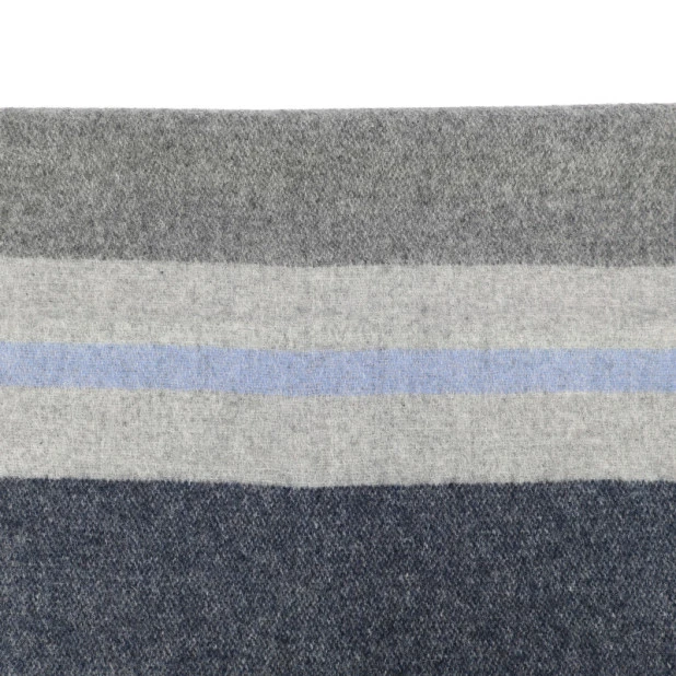 Dante Cashmere Shawl | Grijs Blauw | www.pietkoopmans.nl