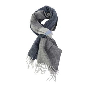 Dante Cashmere Shawl | Grijs Blauw