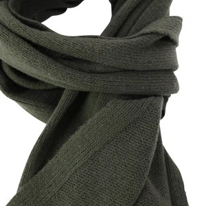 Dante Sjaal Tricot Gebreid | Uni Olijf