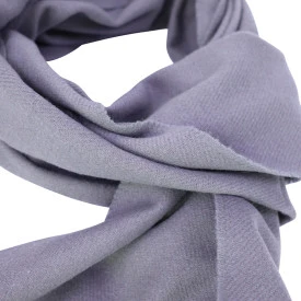 Dante Shawl Wol Geweven | Uni Grijs