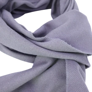 Dante Shawl Wol Geweven | Uni Grijs