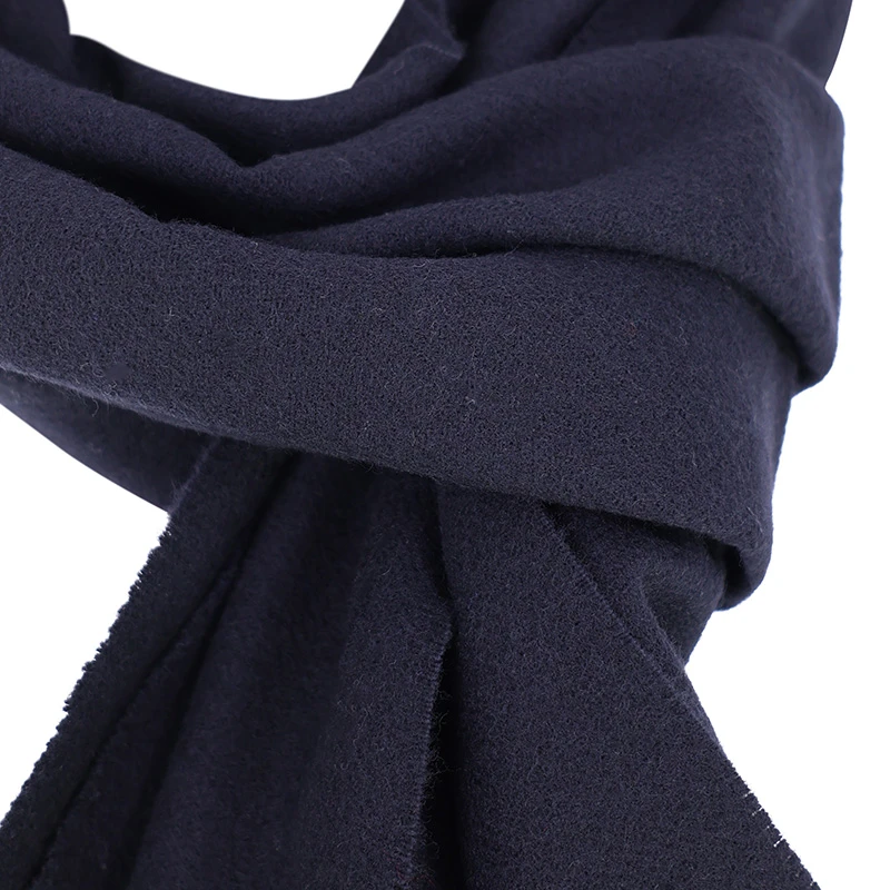 Dante Shawl Wol Geweven | Uni Zwart | www.pietkoopmans.nl