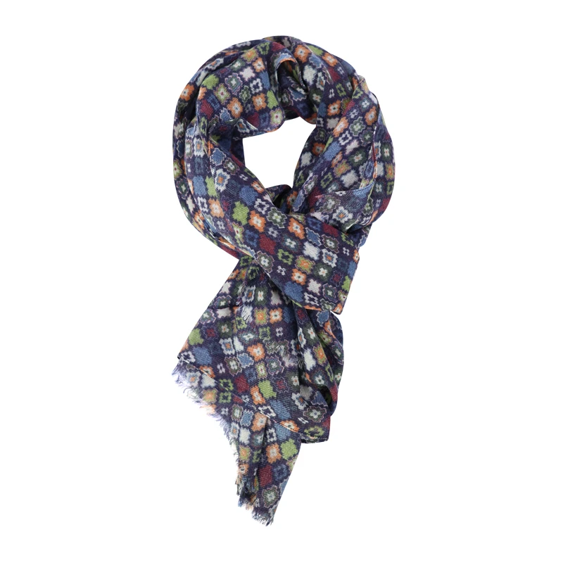 Dante Wol Dun Geweven Shawl | Kleurrijk | www.pietkoopmans.nl