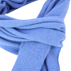 Dante Kasjmier Wol Shawl | Lichtblauw