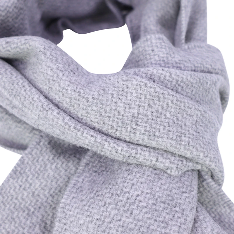 Dante Wol Kasjmier Shawl | Grijs Lichtgrijs | www.pietkoopmans.nl