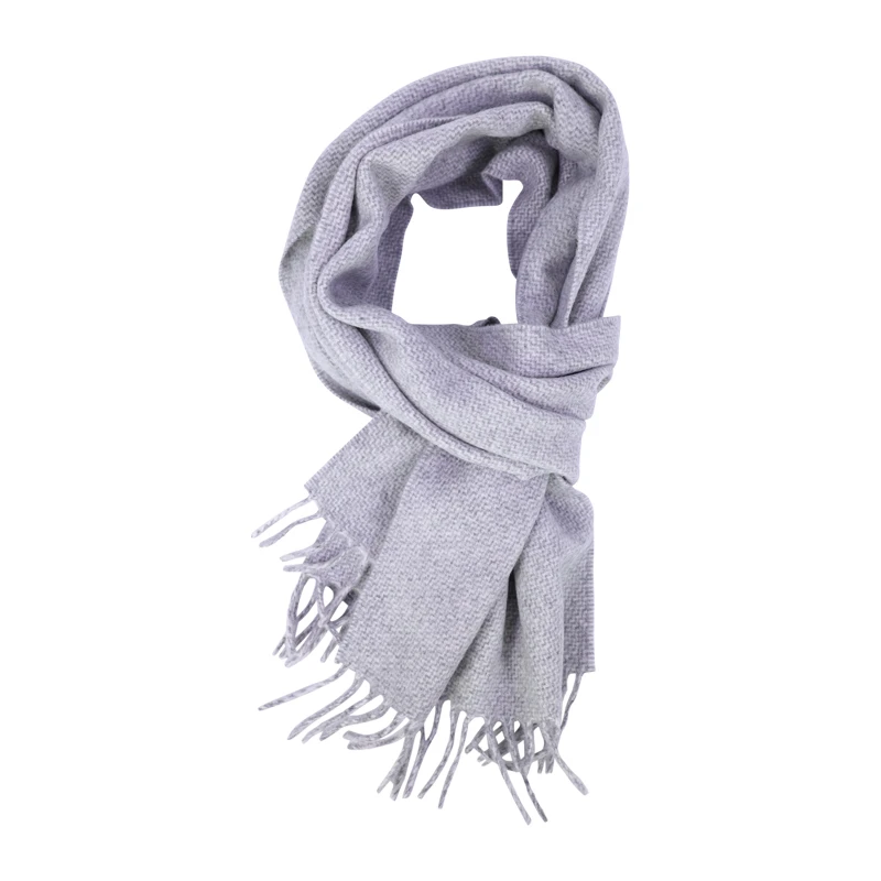 Dante Wol Kasjmier Shawl | Grijs Lichtgrijs | www.pietkoopmans.nl