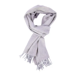 Dante Wol Kasjmier Shawl | Ivoor Lichtgrijs