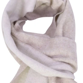 Dante Kasjmier Dubbelfaced Shawl | Sand