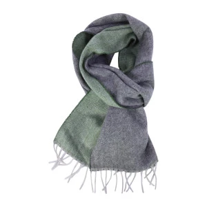 Dante Kasjmier Dubbelfaced Shawl | Groen