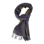 Dante Kasjmier Dubbelfaced Shawl | Geel | www.pietkoopmans.nl