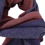 Dante Kasjmier Dubbelfaced Shawl | Brique | www.pietkoopmans.nl