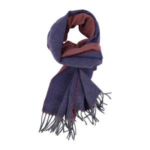 Dante Kasjmier Dubbelfaced Shawl | Brique