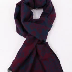 Shawl Geweven Viscose | Bordo Antra Paisley | www.pietkoopmans.nl