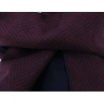 Shawl Geweven Viscose | Bordeaux Visgraat | www.pietkoopmans.nl
