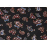 Zijden Choker | Bordo Paisley Print | www.pietkoopmans.nl