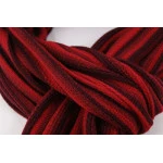Shawl Tricot | Rood Tinten Gestreept | www.pietkoopmans.nl