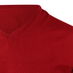 Eden Valley Pullover Merino Wol | Rood | www.pietkoopmans.nl