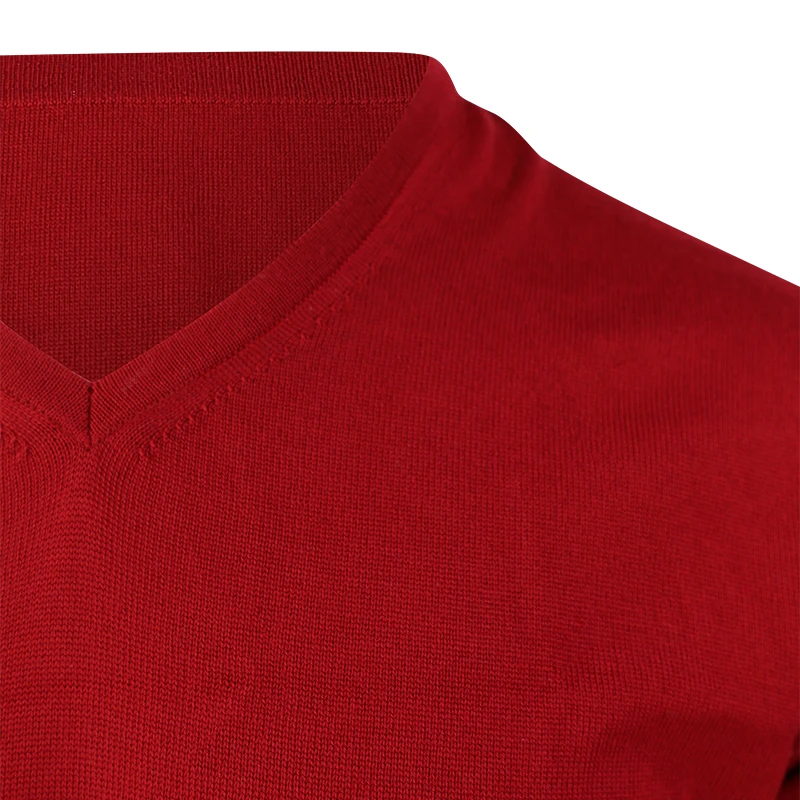 Eden Valley Pullover Merino Wol | Rood | www.pietkoopmans.nl