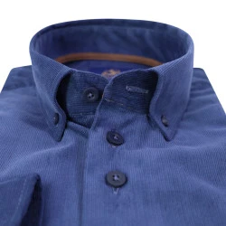 Eden Valley babyrib Overhemd | Indigo