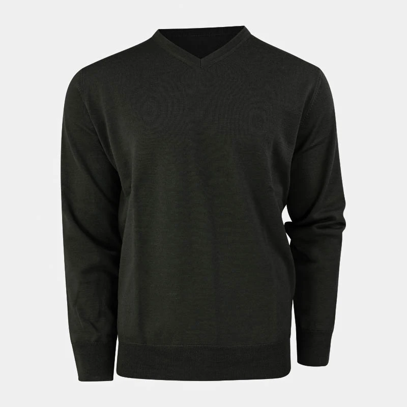 Eden Valley Trui Merino Wol | Groen | www.pietkoopmans.nl