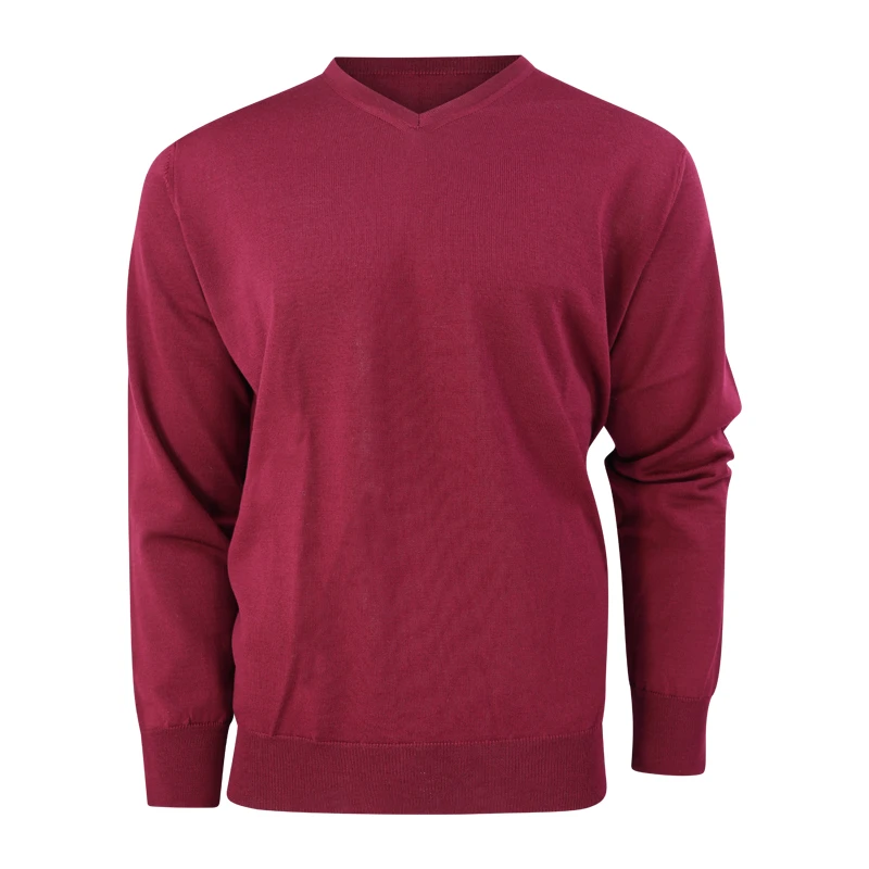 Eden Valley Trui Merino Wol | Bordeaux | www.pietkoopmans.nl