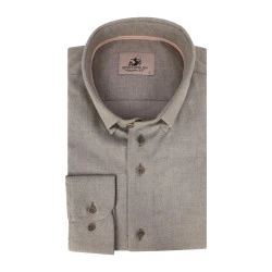 Eden Valley Flanel Overhemd | Khaki