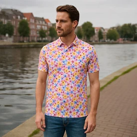 Eden Valley Polo | Multi Bloemen Print
