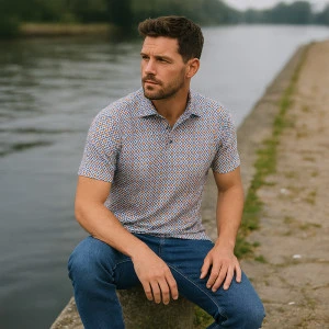 Eden Valley Polo | Grafisch Print