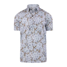 Eden Valley Polo | Light Blue Flowers