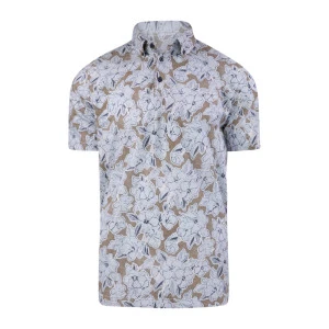 Eden Valley Polo | Light Blue Flowers