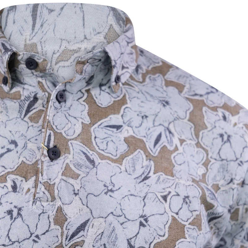 Eden Valley Polo | Light Blue Flowers | www.pietkoopmans.nl